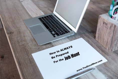 preparation for job hunt