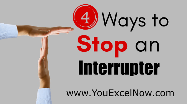 4 Ways to Stop an Interrupter